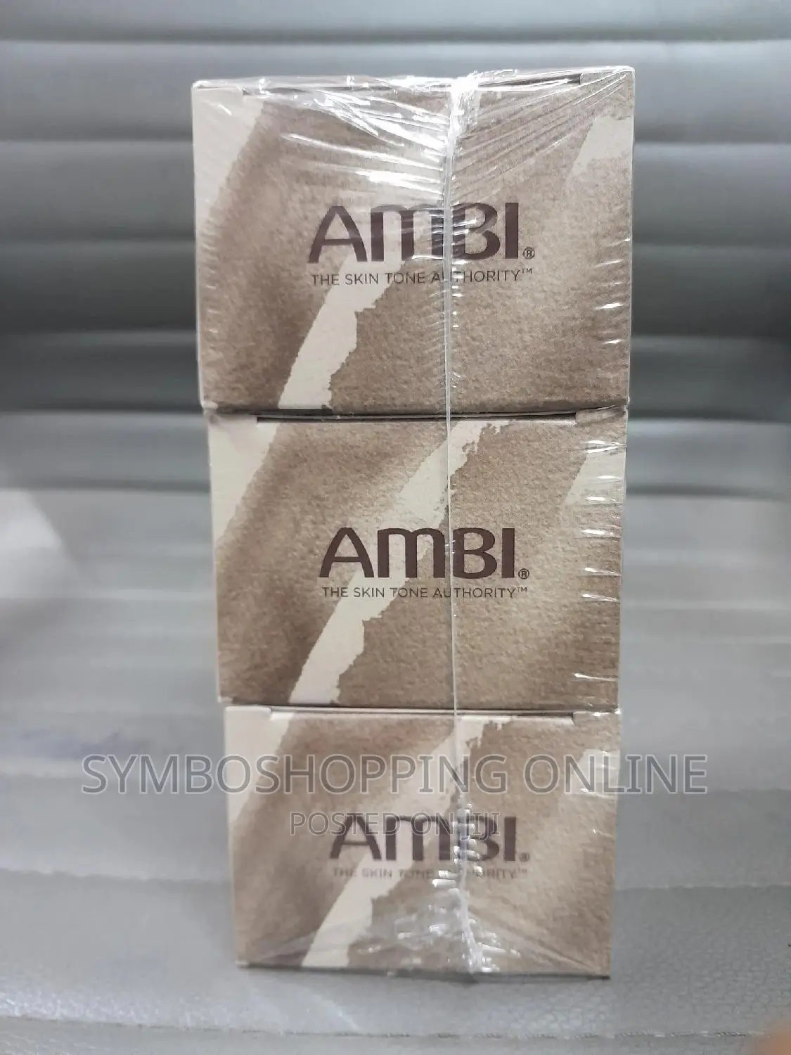 AMBI - African Black Soap Face Body Bar 150g 3pack