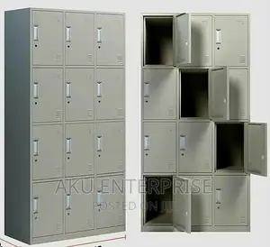 12 Door Office Cabinet School Steel Metal Locker