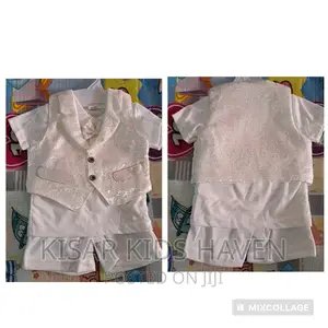 Boy's Christening Clothes Set 0 to 3 Months