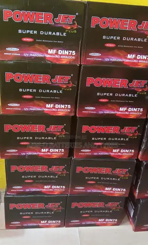 15plates Batteries( Powerjet Battery)-free Doorstep Delivery