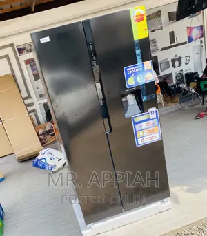 Affordable Nasco Nassb2-64s Electric Side by Side Fridge..