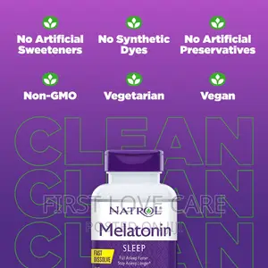 Natrol Melatonin Sleep 10mg Quick Dissolves in in Mouth 100 Tablet