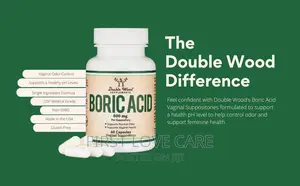 Double Wood Boric ACID 600mg