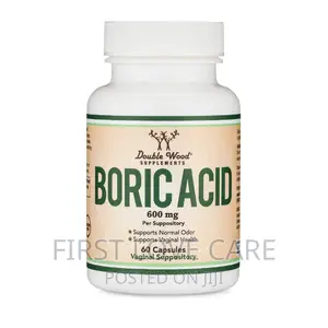 Double Wood Boric ACID 600mg