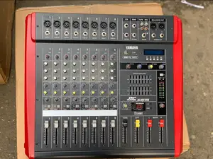 JAC JA-800/USB 8-Channel Powered Mixer With Bluetooth