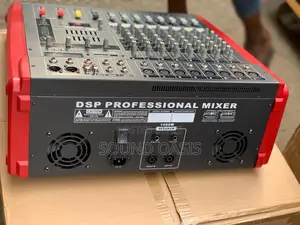 JAC JA-800/USB 8-Channel Powered Mixer With Bluetooth