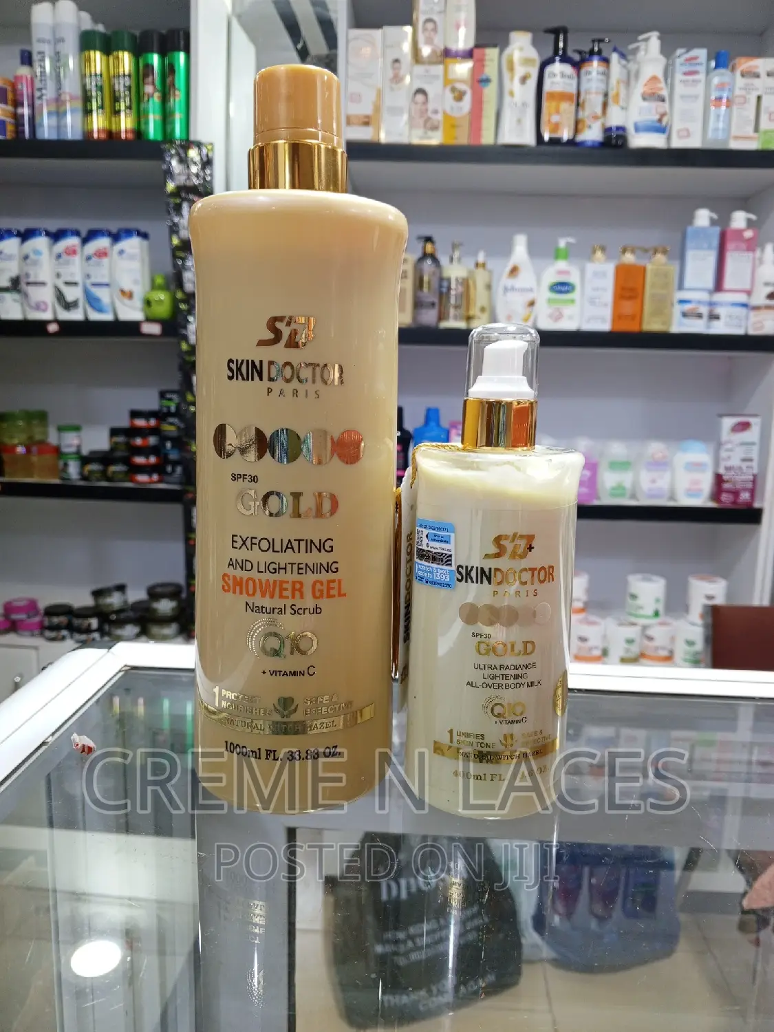 Skin Doctor Lotion and Shower Gel
