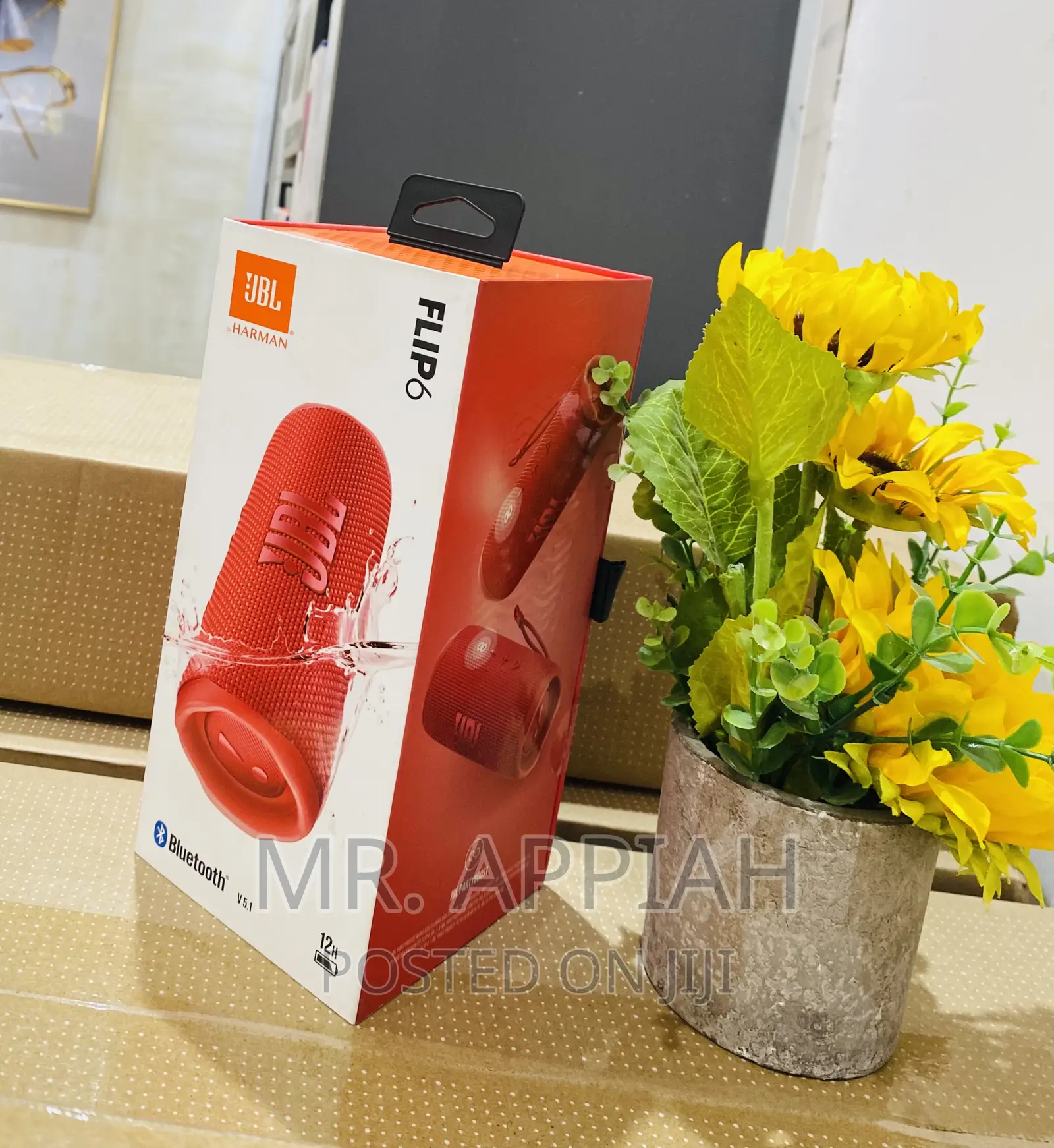 Shop JBL Flip 6 Rechargeable Portable Bluetooth Speaker.