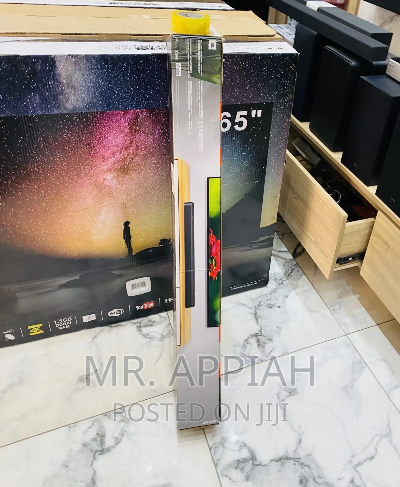 Original JBL Bar 300 Bluetooth Sound Bar System(Black).