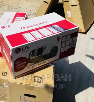 Original LG Electric Vacumm Cleaner(Black/White).