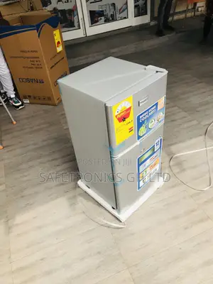Nasf2-120 Gray Doubledoor Topfreezer Nasco Electric Fridge