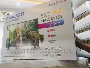 Powerful Dynamic UHD Smart Android Nasco 50”