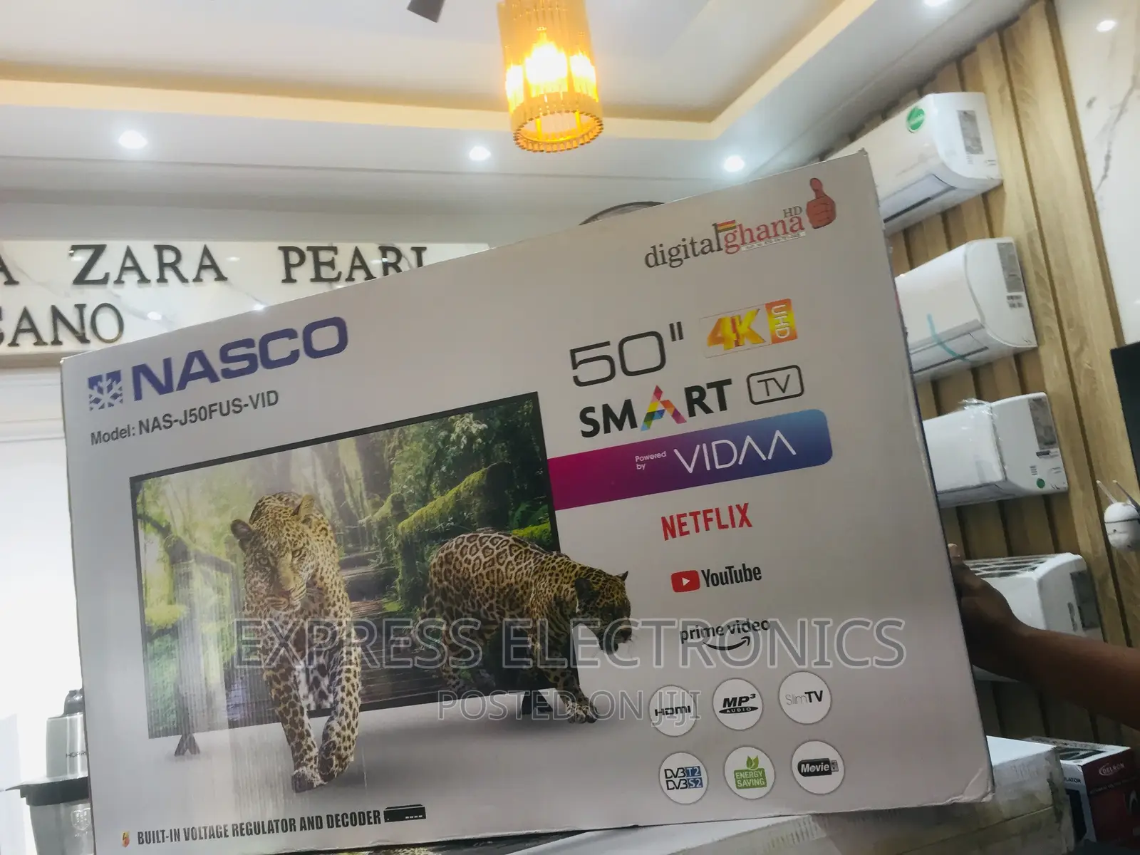 Very Cool Price Nasco Tv UHD Smart Glossy 50”Android