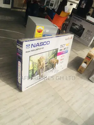 UHD 50 Inches Glossy Smart Black Electric LED Nasco Tv