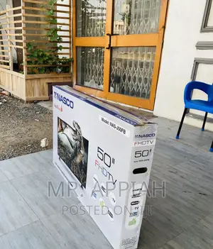 Fabulous Nasco 50 Inch Digital Satellite Led Tv(Black).