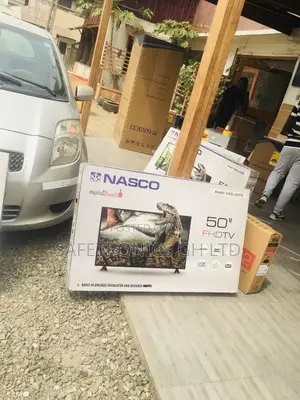 Glossy Led Full HD Black Electric Nasco Digital 50 Inches Tv
