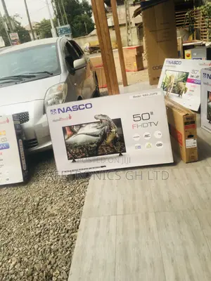 LED Electric 50 Inches Glossy Black Full HD Digital Nasco Tv