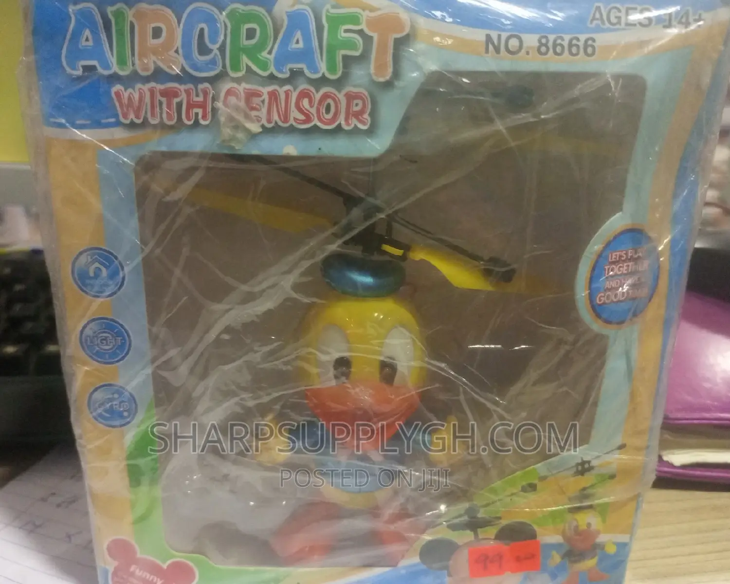 Aircraft With Sensor Flying Donald Duck Super Hero
