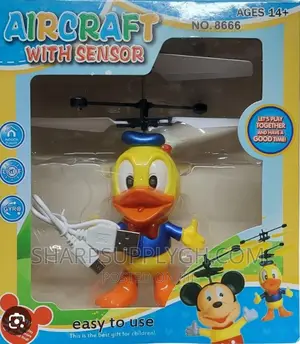 Aircraft With Sensor Flying Donald Duck Super Hero