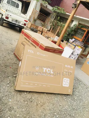 Electric Smart Black TCL 55 Inches Glossy Qled C635 Tv