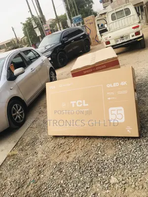 Smart Glossy Qled 55 Inches TCL C635 Electric Black Tv
