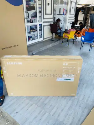 Newly in Stock Samsung 55AU7022 55” Crystal Uhd Smart Tv.