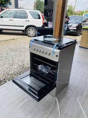 Authentic Ferre 60x60 4 Gas Burner With Oven + Glass Lid,