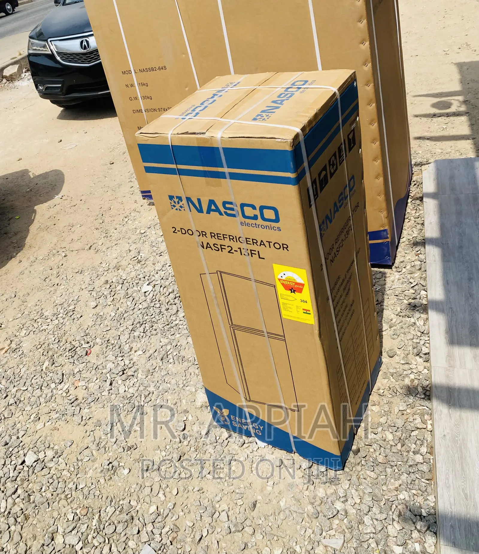 Get Affordable Nasco Double Door Fridge Nasd2-13fl,Gray.