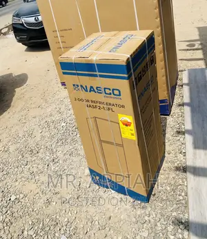 Get Affordable Nasco Double Door Fridge Nasd2-13fl,Gray.