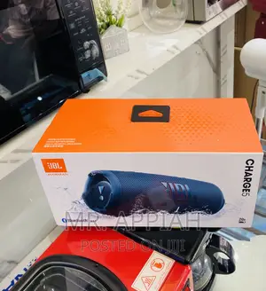 Original JBL Charge 5 Portable Bluetooth Speaker(Blueblack)