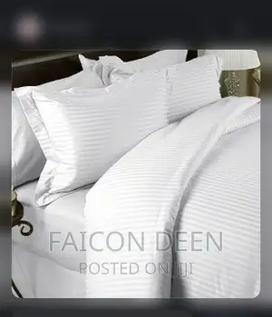 Highest Quality Cotton Stripped 7 Pieces Heavy Duvet Set