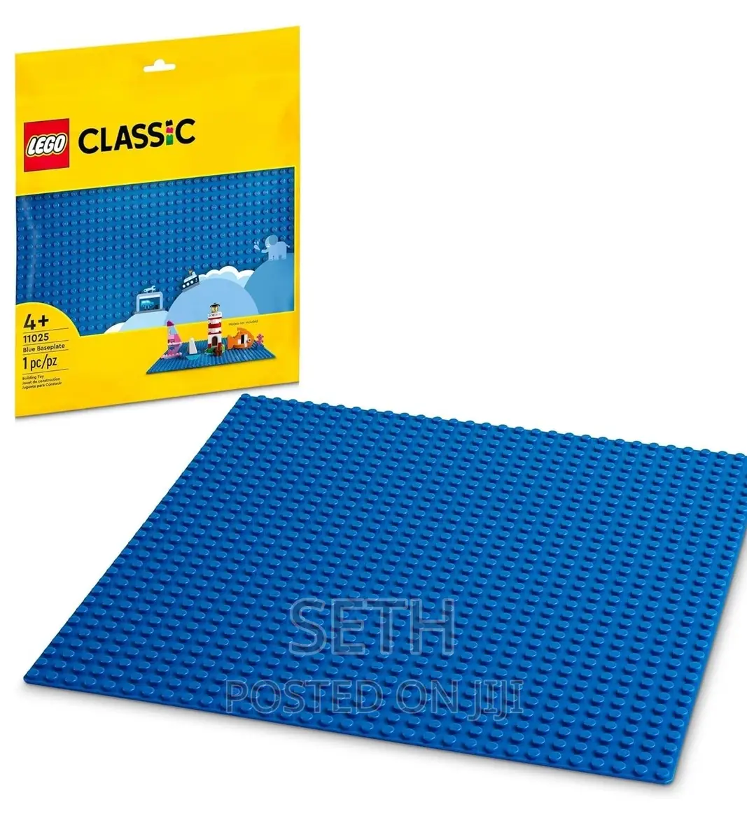 LEGO Classic Blue Baseplate Square 32x32 Stud Foundation To