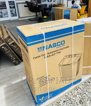 Energy Sufficient Nasco 7kg Twin Tap Washing Machine.