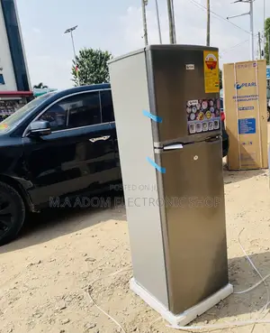 Stainless Steel Pearl PF-270 Ix Double Door Electric Fridge.