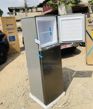 Anti-Rust Pear PF-270 Ix Double Door Electric Fridge.