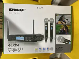 Shure 3 in 1 Wireless Microphone (GLXD4)