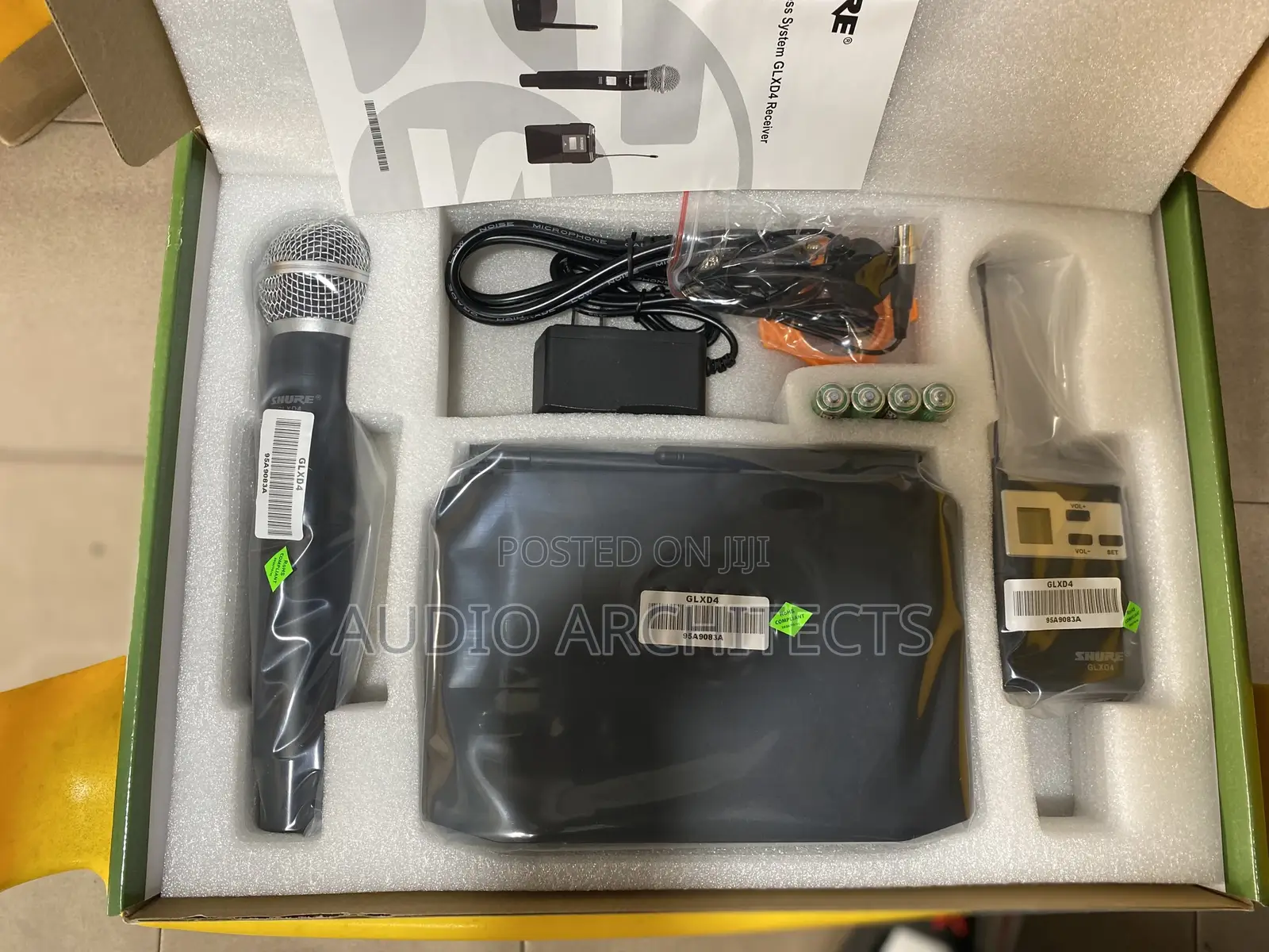 Shure 3 in 1 Wireless Microphone (GLXD4)