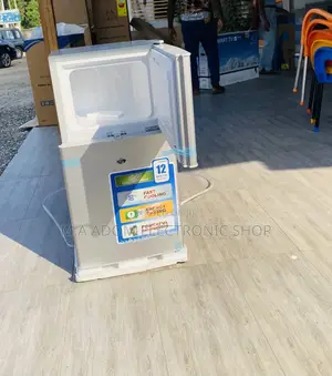 Manual Defrost Nasco Nasf2-120 Double Door Electric Fridge.