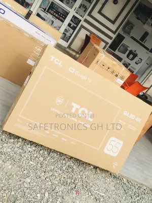 HDR TCL 55 Electric Black Smart Qled Glossy C635 Tv