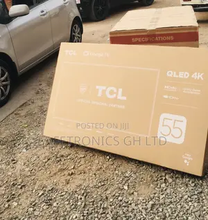 Glossy Qled C635 Black Electric Smart HDR TCL 55 Inches