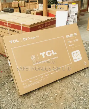 Glossy Smart C635 Electric Qled 55 Inches TCL HDR Black