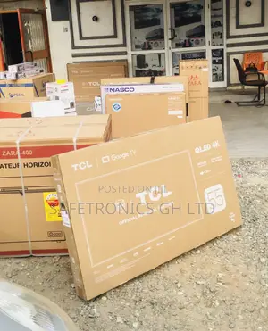 Qled Electric Smart Black C635 55 Inches Glossy TCL HDR