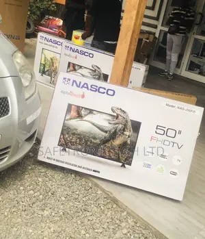 Full Hd Black Electric Nasco 50 Inch Digital LED Glossy Tv