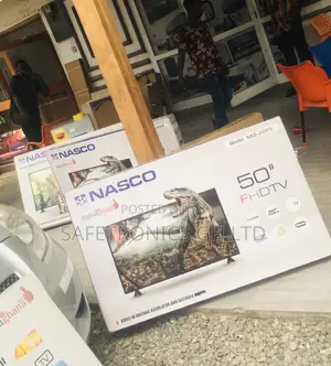 Glossy Electric 50 Inches Full HD Digital Nasco Black Tv