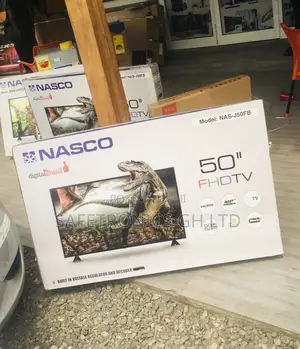 Full HD Black 50 Inches LED Glossy Nasco Digital Electric Tv
