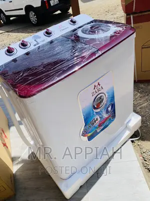 Energy Saving Zara 12kg Twin Tap Electric Washing Machine.