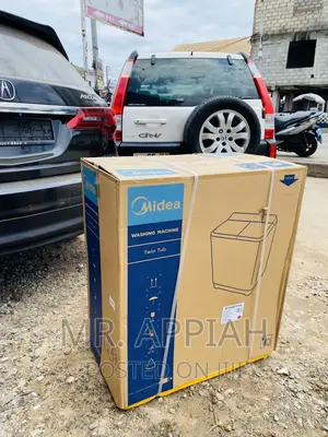 Elegant Midea 7kg Twin Tap Washing Machine.