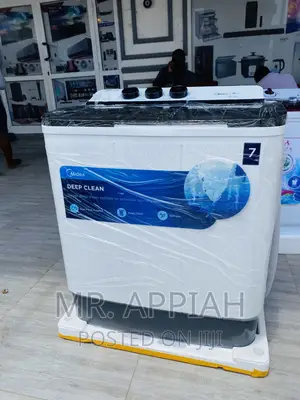 Well Design Midea 7kg Twin Tap Electric Washing Machine.