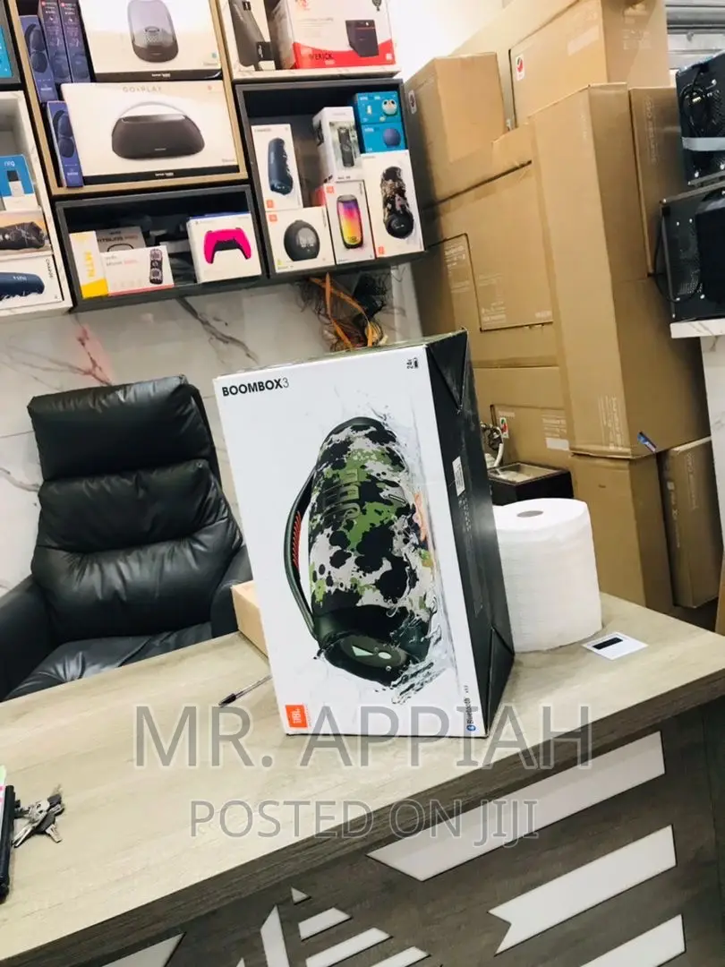 High Quality JBL Boombox 3 Portable Bluetooth Speaker.
