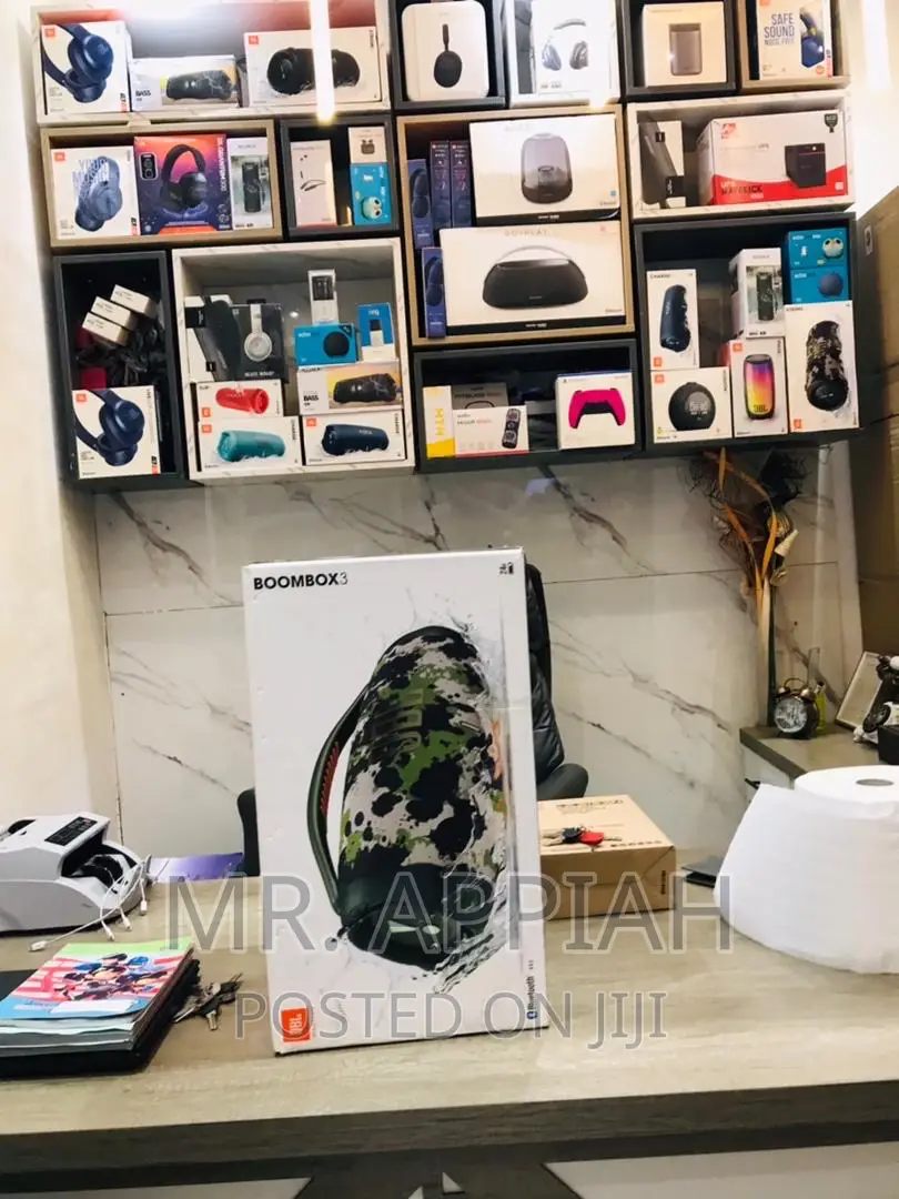 Shop Authentic JBL Boombox 3 Portable Bluetooth Speaker.